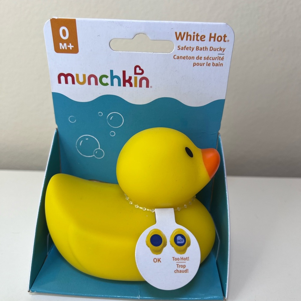 Munchkin White Hot Safety Bath Ducky